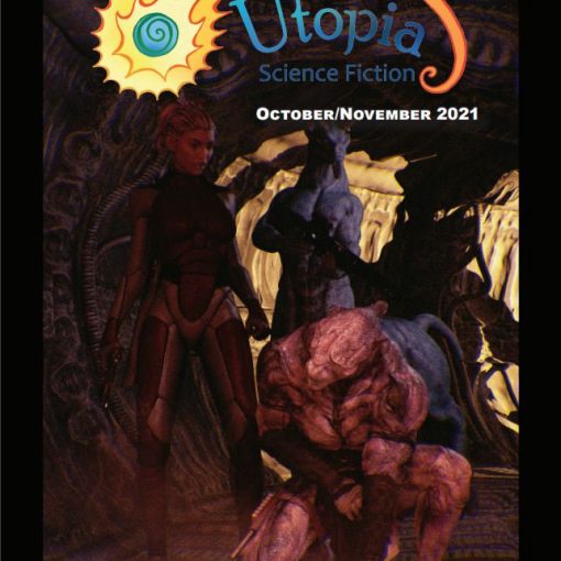 Cover art for Volume 3, Issue 2 (October/November 2021) of Utopia Science Fiction