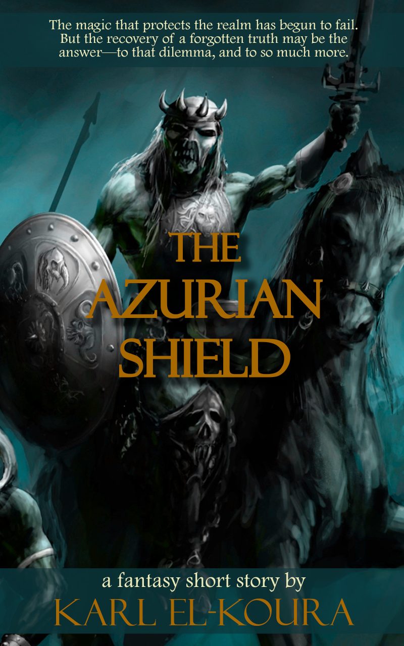 Cover for "The Azurian Shield"